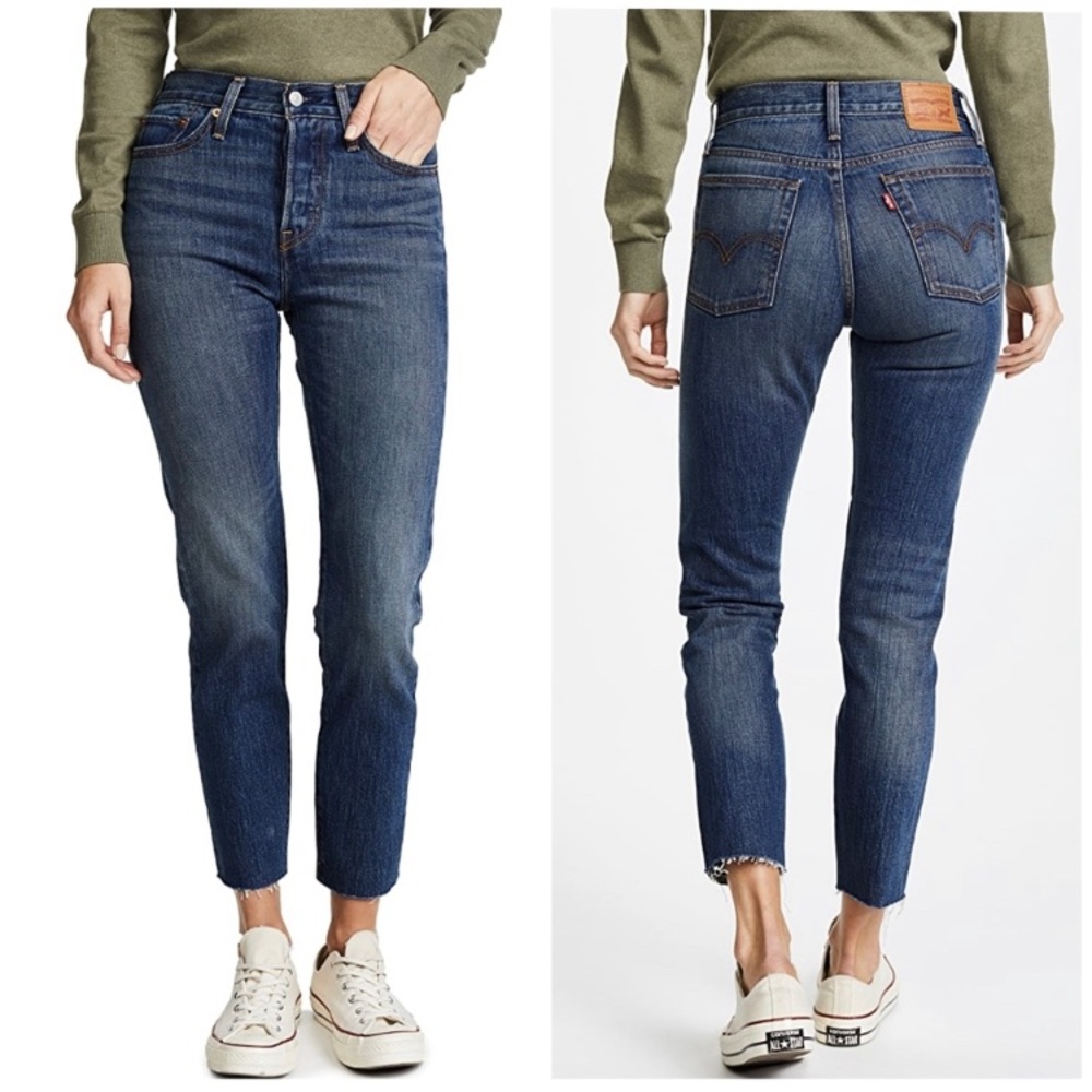 Levi’s Wedgie White Oak Cone Denim NWOT